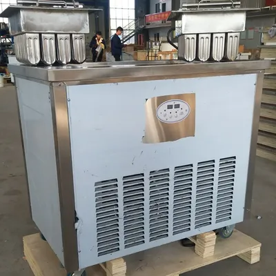 Electric Fruits Crusher Machine Automatic Popsicle Ice Cream Mixer Blender Smoothie Mixing Machines