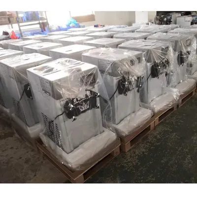 Table Standing Three Flavors Ice Cream Maker Yogurt maker Commercial Soft Serve Ice Cream Machine Gelato Sorbet Yogurt Machine