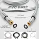 1.5/2/3/4m PVC Palmare Soffione doccia Tubo flessibile Anti avvolgimento a prova di esplosione Tubo dell'acqua Rubinetto del bagno Tubi Tubo di prolunga