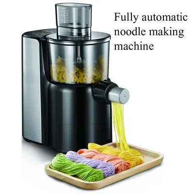 Electric Dough Roller Stainless Steel Desktop Pasta Commercial Kneading Dumpling Maker Noodle Press Machine