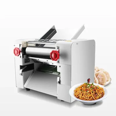 Noodle Making Machine Commercial High-Speed Stainless Steel Dough Kneading Machine Low Noise Automatic Noodle Press Machine