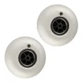 2 pezzi carrello da spiaggia ruota 296x180x10.5mm 12 pollici palloncino in PVC pneumatico per kayak carrello da campeggio ruota sostituire accessori