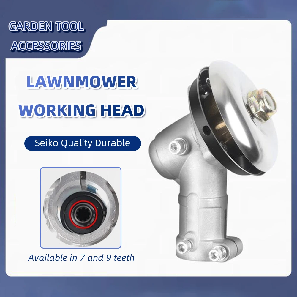 Lawnmower Brushcutter Haystacker Harvester Working Head Cutterhead Block Gearbox Assembly Operating Rod Accessories