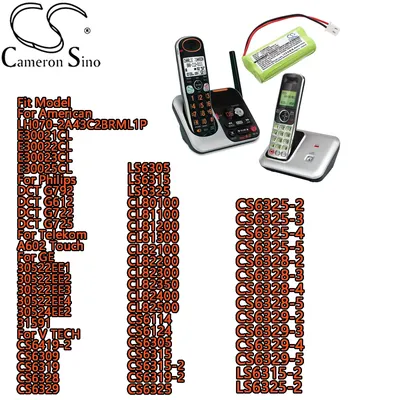 Cordless Phone Battery For American LH070-2A43C2BRML1P E30021CL E30022CL E30023CL E30025CL For Philips DCT G792 G612 G722 G725