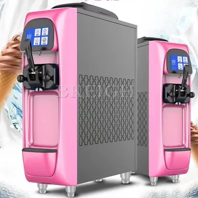 Small Soft Ice Cream Machine, Mini Sundae For Household And Coffee Shop Use
