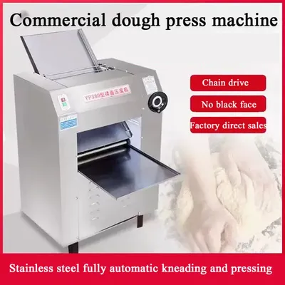 Dough Roller Kitchen Pasta Noodle Maker Press Machine Automatic Dough Noodle Pressing Machine