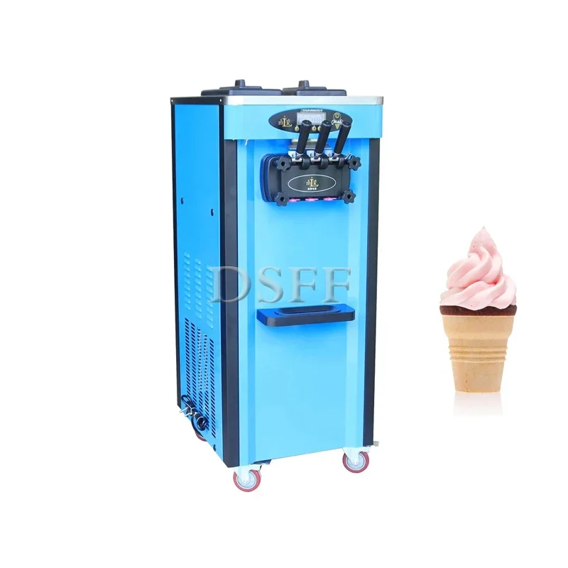 Automatic Mixing Of Flavors Commercial Soft Ice Cream Machine Frozen Yogurt Machine