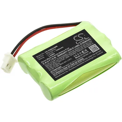 Ni-MH BabyPhone Battery for VTech, 3.6V, 1000mAh, Compatible Models: BM2600, BM5600, VM311, VM311-13, VM311-2, VM311-23