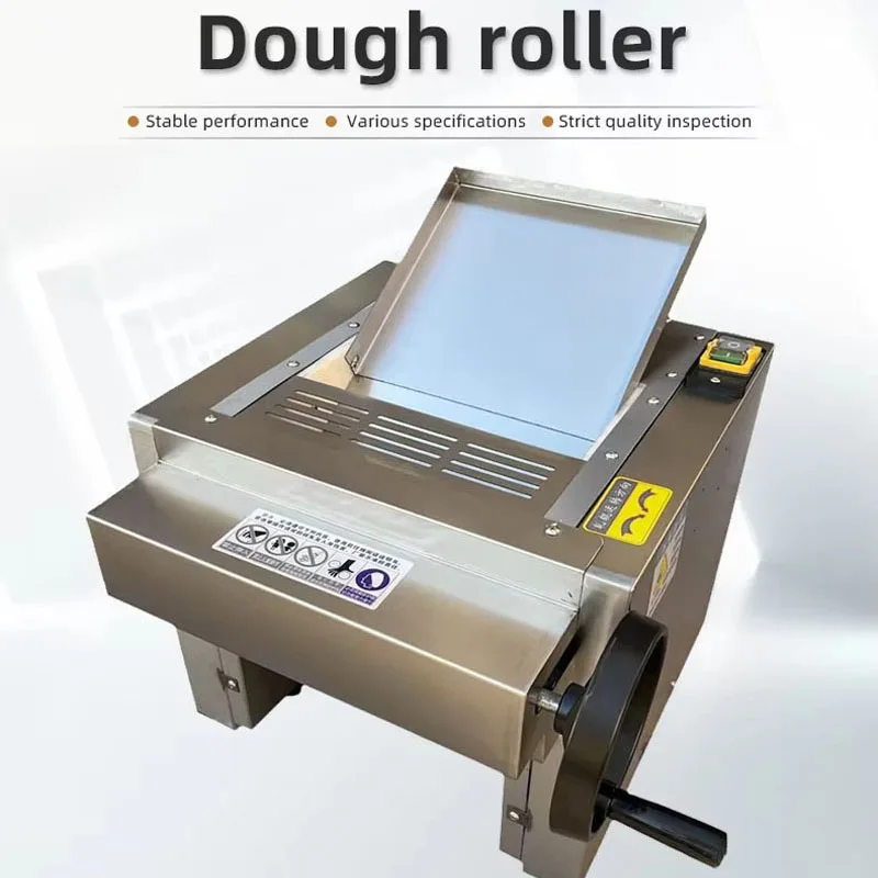 Pressing Machine Commercial Electric Stainless Steel Kneading Machine Rolling Noodle Machine Pressing Dough Dumpling