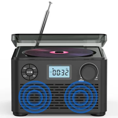 Portable cd radio boombox rechargeable with bluetooth cd player portable with speakers and USB mp3