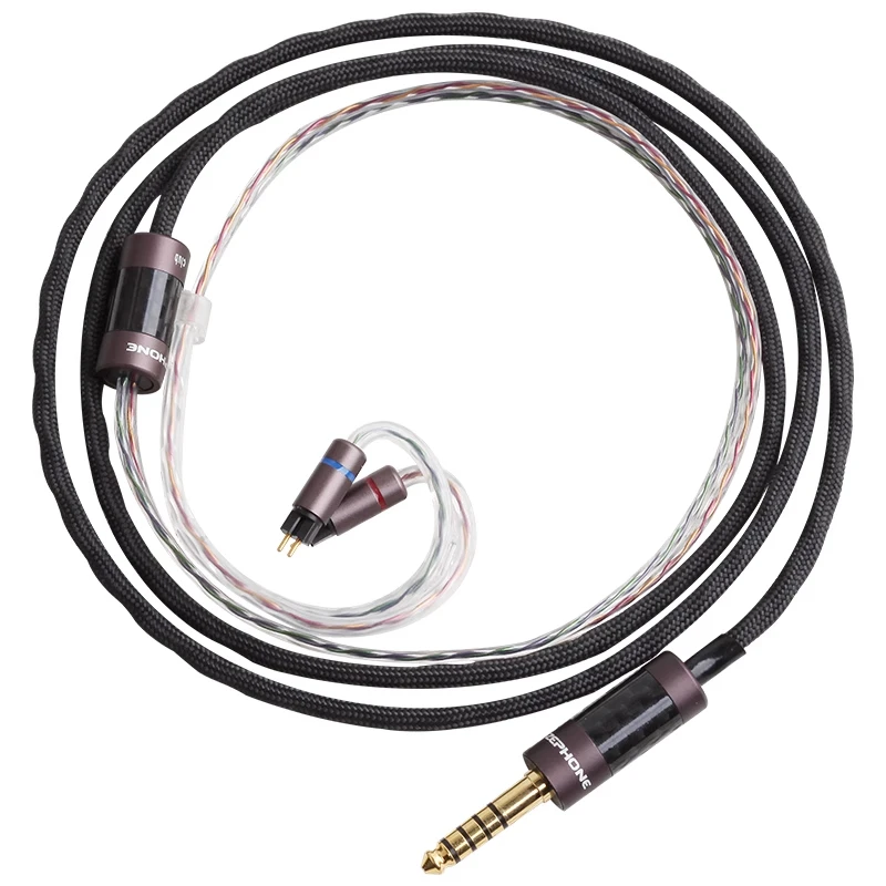 Zephone nightclub upgrade cable 4.4mm balanced oxygen-free copper popular vocal adapter plug pin can be customized