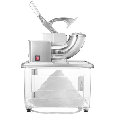 UIMOSO Ice Crusher Machine, Electric 4 Blades Snow Cone Maker, Stainless Steel Shaved Ice Machine with Bowl and Cover
