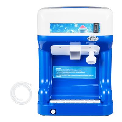 UIMOSO Commercial Ice Shaver Crusher, Electric Snow Cone Maker with Ice Cube Box, 1500RPM Tabletop Shaved Ice Machine
