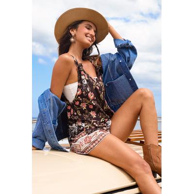 Chasing Petals Floral Romper