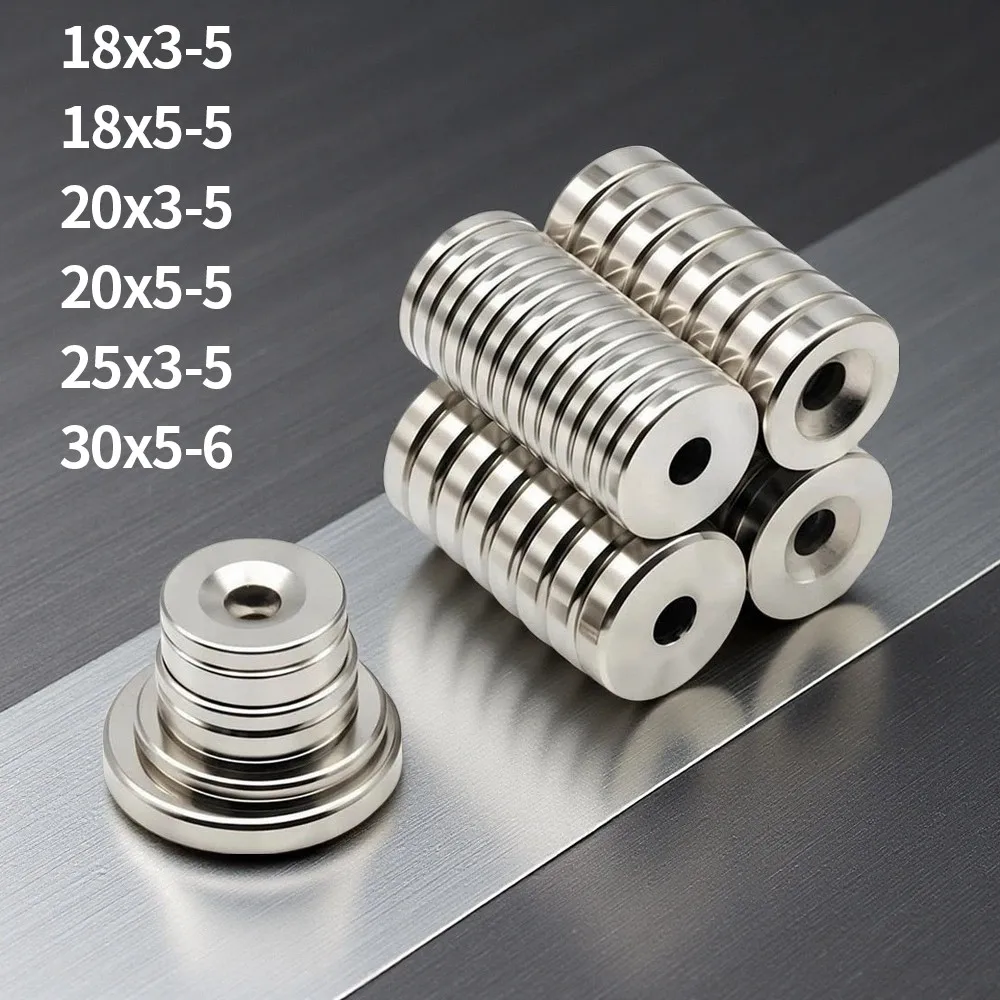 imans Kühlschrankmagnete für DIY-Büro, Whiteboard, Werkstatt, geeignete Werkzeuge, Zuhause, Arbeitsplatz, 18 x 3–5/20 x 3–5/25 x 3–5/30 x 5–6 mm Image
