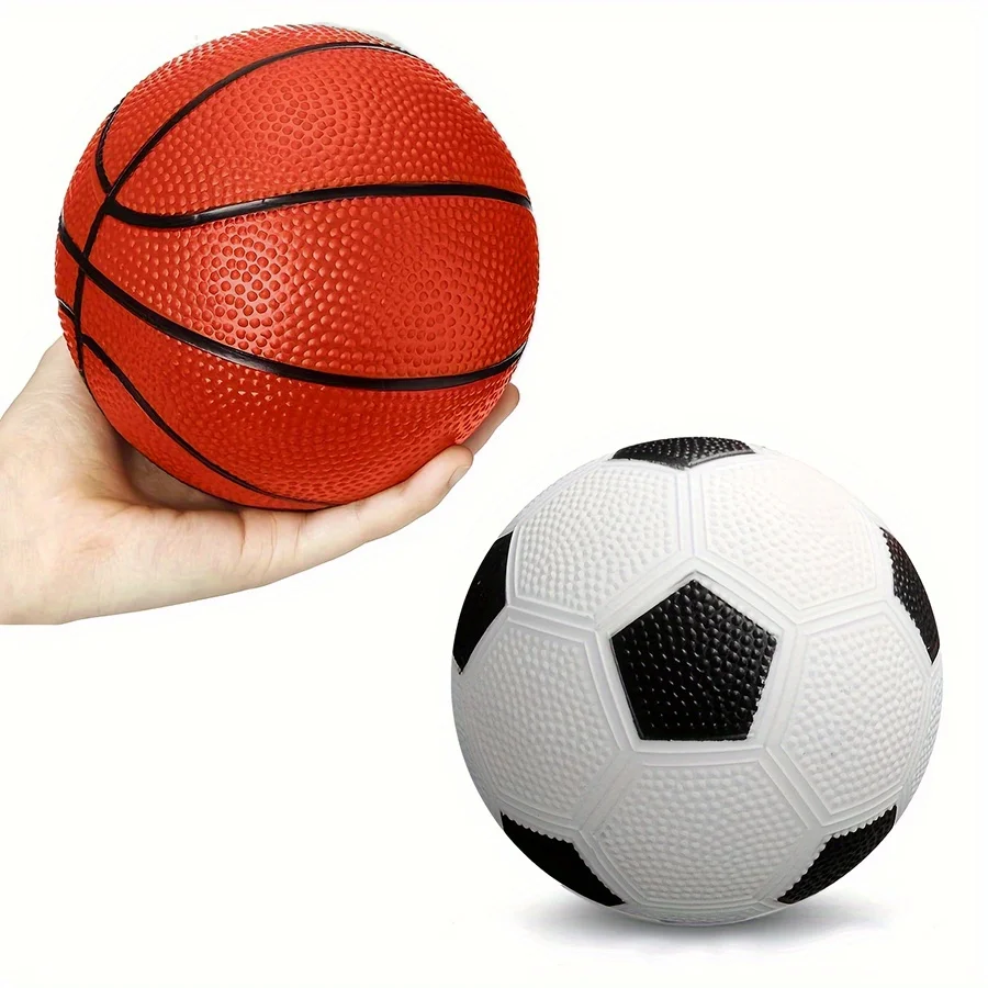 5 "Mini Aufblasbare Basketball Fußball Outdoor Sport Werfen Spiele Sommer Schwimmen Pool Strand Schwimm Zubehör JXB Image