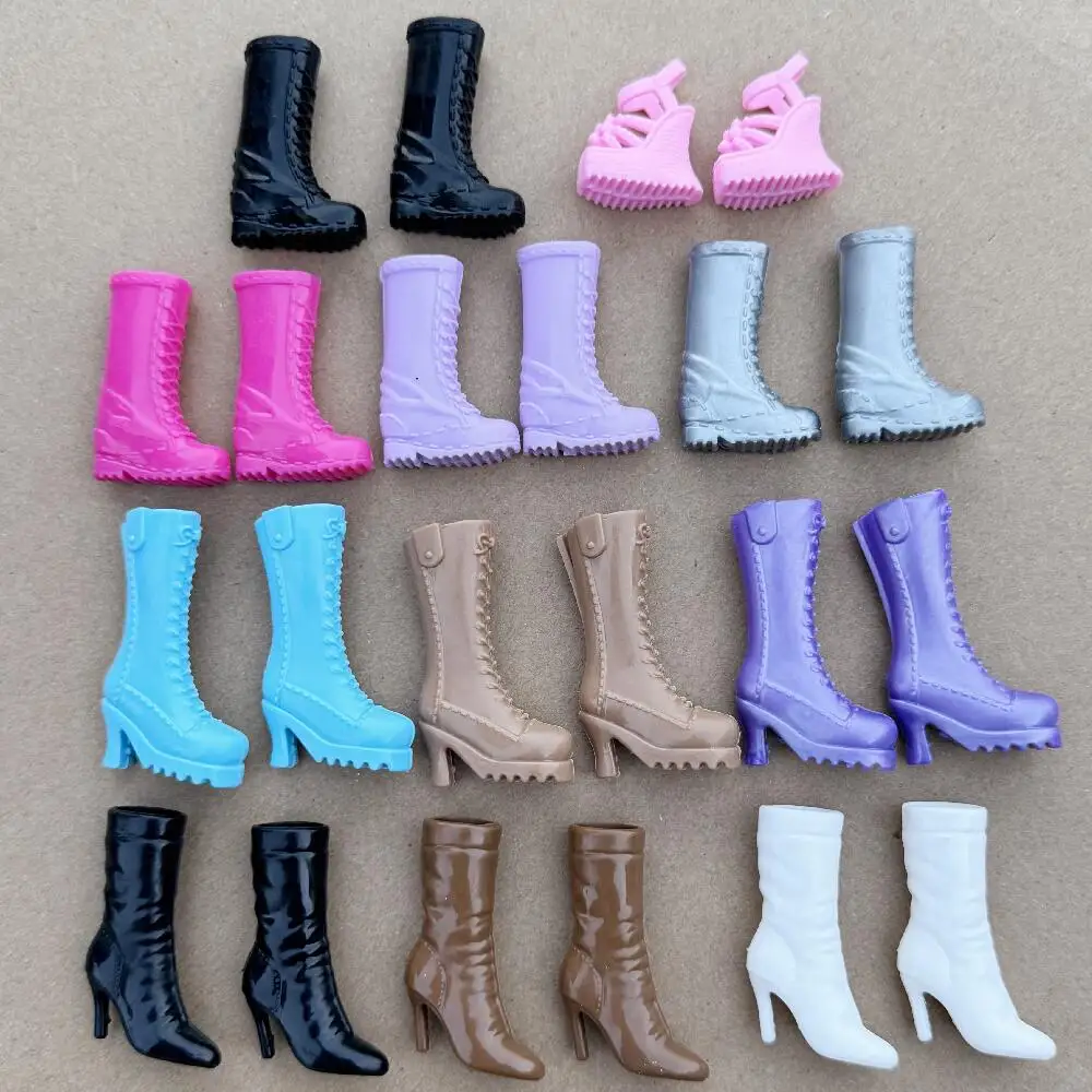 1/6 puppe Schuhe High Heels Winter Stiefel Für 30cm Puppe High Heel Füße Puppen Dekore Spielzeug DIY Spielen zubehör Schuhe