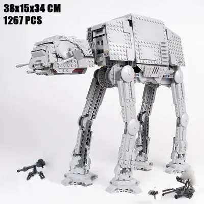 Auf Lager Space Movie AT-AT Bausteine Ziegel DIY Modell Modifiziert von 75288 mit Figuren Spielzeug für Kinder Weihnachtsgeschenke Image