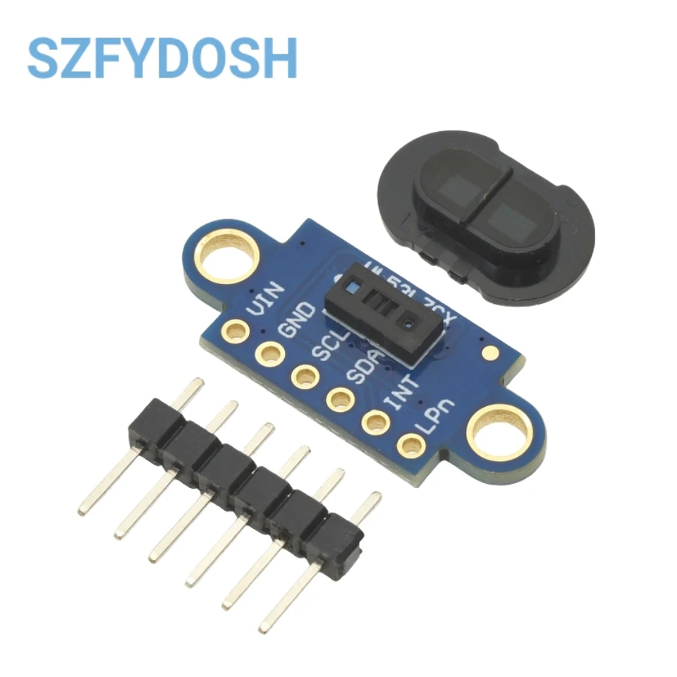 VL53L7CX 8x8 Multi-Region TOF Time-of-Flight-Entfernungssensor VL53L7 Laser-Entfernungsmodul Image
