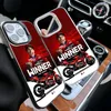 MARC 93 MOTO G-P Handyhülle IMD Handyhülle für iPhone 16 15 14 13 12 11 Pro Max Plus Farbe Silber Cover