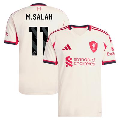 Liverpool adidas Auswärtstrikot 2025-26 mit Aufdruck M.Salah 11 Image