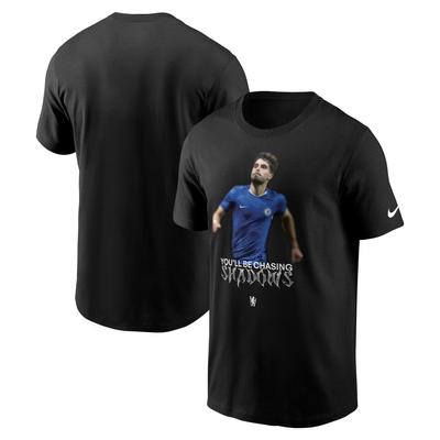 Chelsea Nike „You'll be Chasing Shadows“ Grafik-T-Shirt – Schwarz Image