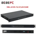 BEBEPC 1U Apparecchio firewall con Inter Celeron J6412/j4125 3965U Server di sicurezza di rete Gateway Linux Pfsense Montaggio su rack PC PoE