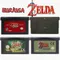 Cartuccia di gioco Zelda GBA Console per videogiochi a 32 bit Legend Of Zelda Collegamenti di carte di gioco Awakening DX Quattro spade Il berretto Minish