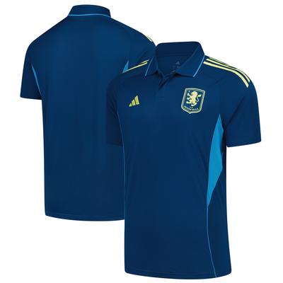 Aston Villa adidas Trainingspolo – Marineblau Image