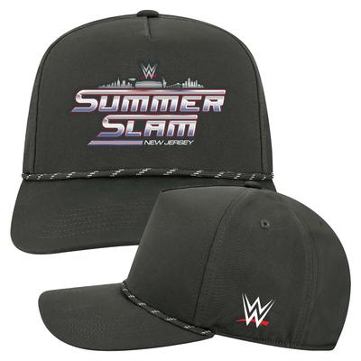 Schwarze SummerSlam 2025 Logo Caddy Snapback-Mütze für Herren Image