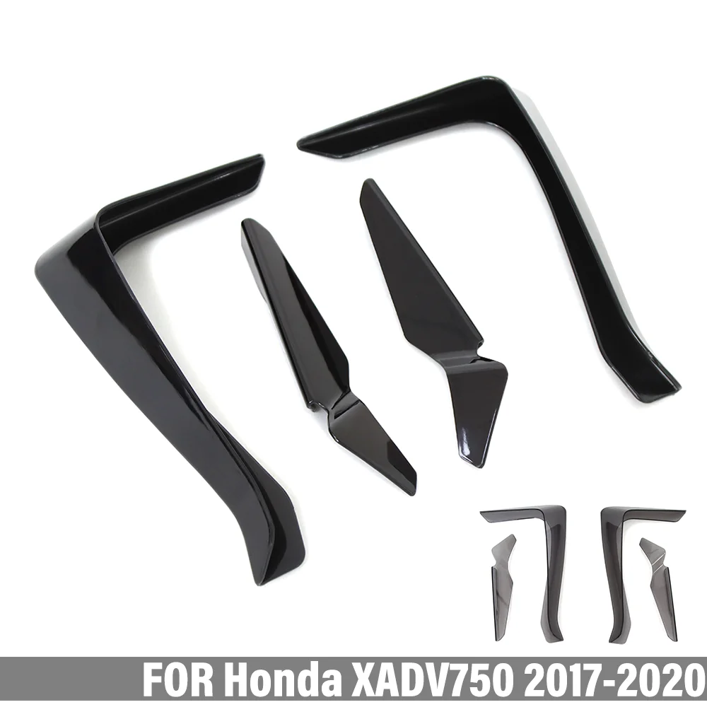 Motorrad Seite Air Deflektor Bein Windabweiser Verkleidung FÜR HONDA XADV750 X-ADV750 XADV XADV750 2017-2020 Seite wind Schutz Image