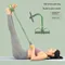 Bandes de résistance, exercice de pédale, corde de traction auxiliaire élastique assis, équipement de gymnastique pour Yoga à domicile, Pilates, équipement d'entraînement, Sport