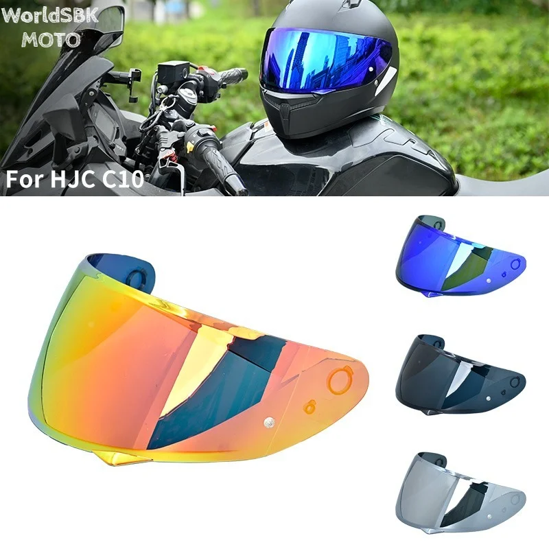Motorrad Helm Visier Für HJC HJ-34P Ersatz C10 casco para motos accesorios para motos Image