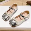 Mädchen PU Leder Schuhe Frühling Herbst Neue Stil Mode Spleißen Wohnungen Baby Mädchen Prinzessin Loafer Größe 26-36