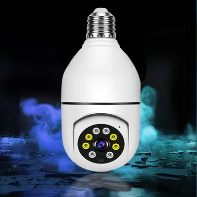 Home Outdoors E27 Bulb Surveillance Camera Video Surveillance 1080P HD Security Camera 2.4G Wireless WiFi Camera