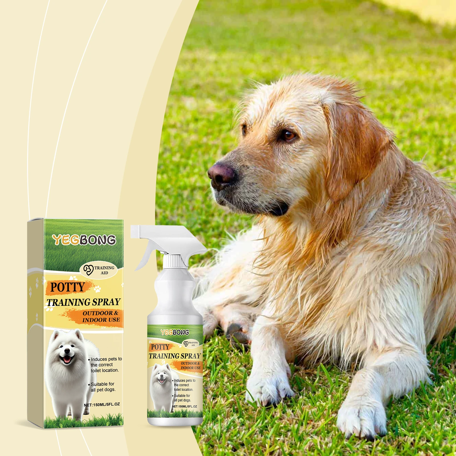 Hund Töpfchen Training Spray Katzen Kätzchen Outdoor Urin Poops Hocker Standort Hilft Welpen Toilette Haustier Positionierung Stuhlgang Induktor Image