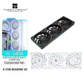 Thermalright TL-UB36 Ventola per radiatore da 360 mm ARGB Raffreddamento per computer Ventole per custodia a pressione d'aria di grado di prestazioni monopezzo da 12 cm 2150 giri/min