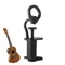 Magnetischer Gitarren-Telefonständer, verstellbare Gitarren-Telefonhalterung für 6–10 cm dicke Gitarre, Ukulele, Gitarren-Notenhalter