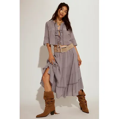 Bright Side Set at Free People in Purple Ash, Size: XS