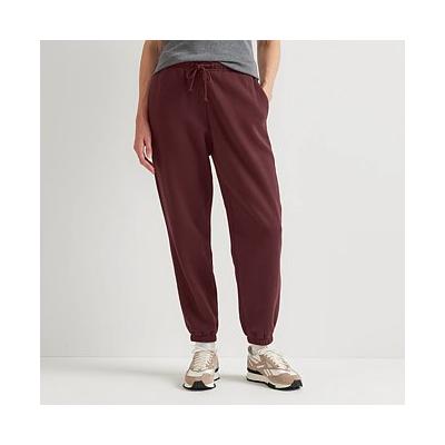 Eddie Bauer Women's Vintage Soft Jogger - Black Cherry - Size XL