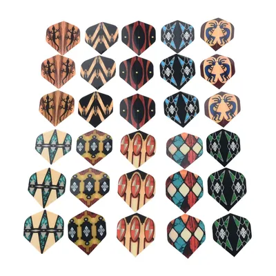 CUESOUL Hohe Qualität 30 teile/satz Coole Standard Dart Flights Für Soft Tip Darts, Kostenloser Versand Image