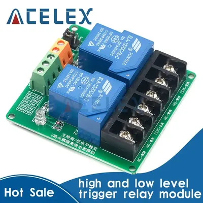 2-weg 30A high und low-level-trigger relais modul 5V smart home automation control