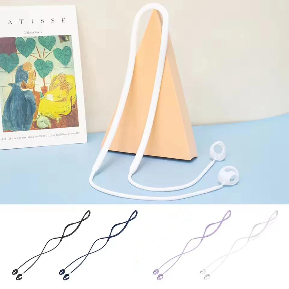 Anti-verloren Kopfhörer Strap Für Samsung Galaxy buds2 pro Strap String Seil Für Sport Bluetooth kopfhörer Silikon Kabel kabel Image
