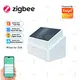 Rilevatore di pioggia con sensore pioggia Zigbee 2In1 con rilevamento della luce di luminosità per l'app Smart Life Tuya o per l'automazione Zigbee 2MQTT