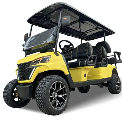 2025 Neuer 4-Sitzer Street Legal Off Road Tour Bus Buggy zum Verkauf EV Electric Golf Buggy Cart