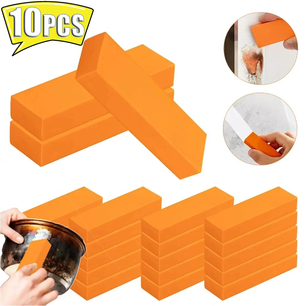 1-10PCS Einfach Kalk Radiergummi Gummi Haushalt Küche Reinigung Werkzeuge Küche Wc Rost Pinsel Bad Glas Rost Entferner Image