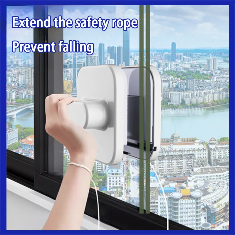 Neue Glas Wischer Waschen Magnetische Fenster Doppelseitige Reinigung Pinsel Haushalts Zubehör für Waschen Windows Hause Reinigung Werkzeug Image