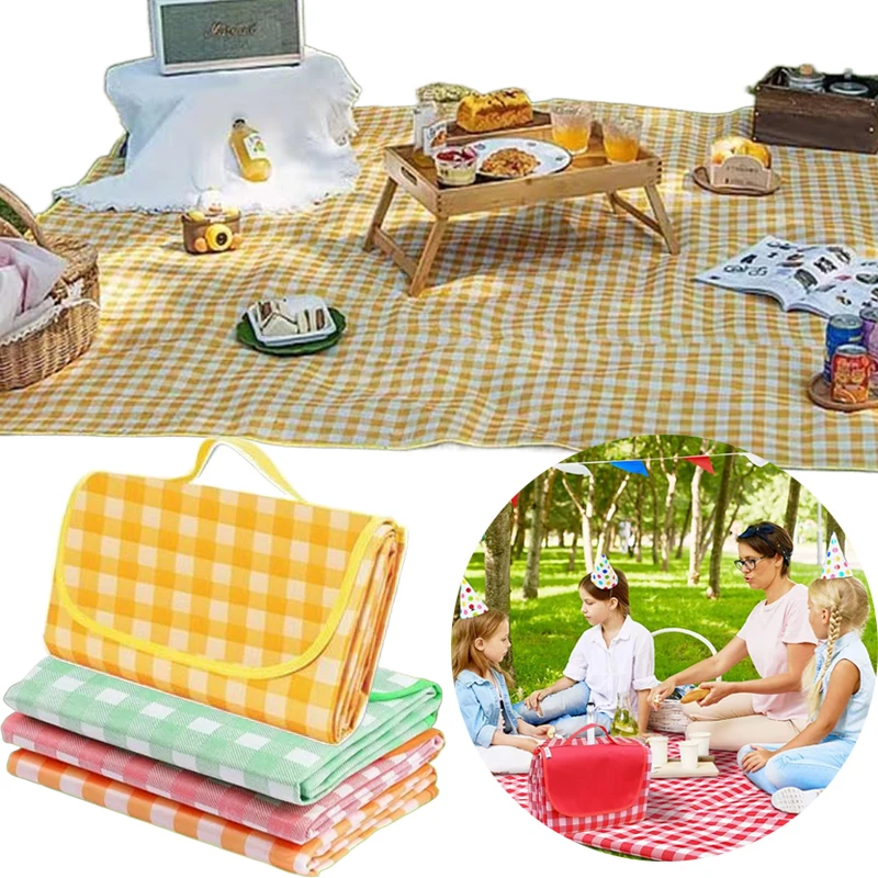 150x200cm Camping Matte Vlies Outdoor Herbst Ausflug Requisiten Einweg Stroh Holz Gabel/Löffel Wandern Tragbare Strand Matte TMZ Image