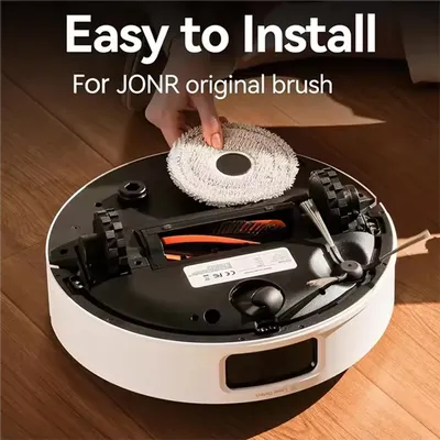 【Kaufen und jetzt】Für JONR P20 PRO/T5 Pro Roboter-Staubsauger-Zubehör – Hauptseitenbürste, Hepa-Filter, Wischtuch-Ersatzpaket Image
