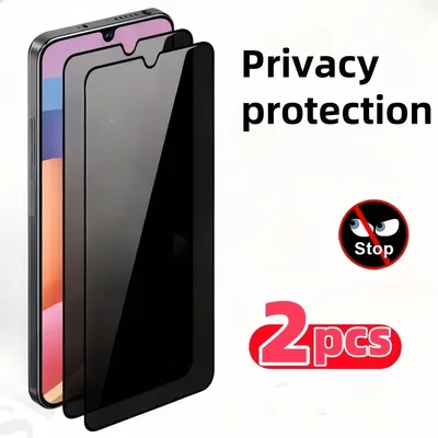 2Pcs Privacy Screen Protectors for Samsung Galaxy A13 A33 5G A53 A34 A54 Tempered Glass for Samsung Galaxy A12 A22 A32 A52 Glass